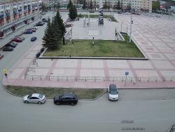 Площадь Ленинского Комсомола - Фонтан